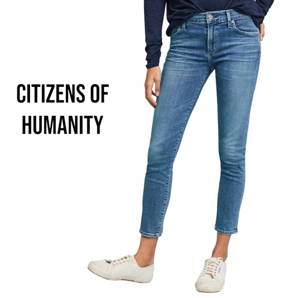 ARITZIA CofH Avedon Ankle Light Wash Jeans | Women’s 27 | Stretch